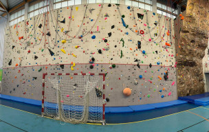 Le mur de l'OCC Escalade
