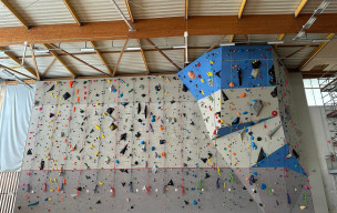 Le mur de l'OCC Escalade